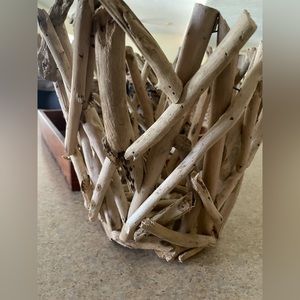 Draft wood basket